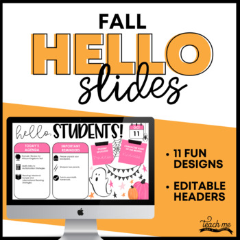 Preview of Hello Slides - Fall Theme