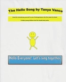 Hello Song by Tanya Vance