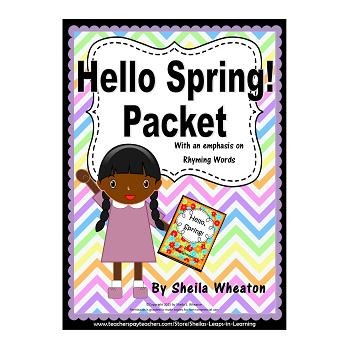 Preview of Hello, Spring Packet:  Literacy, Math, and More!