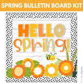 Hello Spring Bulletin Board Kit - Classroom Door Decor