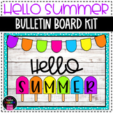 Hello Summer Popsicle Bulletin Board or Door Decor