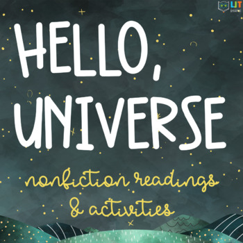 Preview of Hello Universe Nonfiction Astronomy Readings & Activities