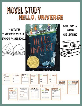 Preview of Hello, Universe   - Novel Study