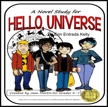 Preview of Hello, Universe by Erin Entrada Kelly: A PDF & Easel Novel Study