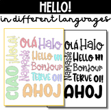 Hello in Different Languages List Printable Greetings Post
