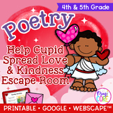 Help Cupid Valentine's Day Poetry Escape Room & Webscape™ 