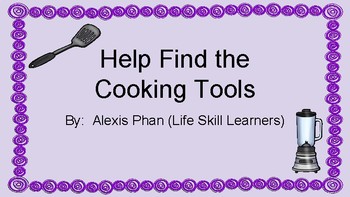 Preview of Help Find the Cooking Tools