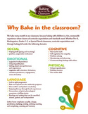 Starter Kit: How can I set up a Baking Day in my classroom?