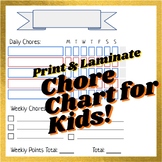 Gamified Chore Chart