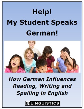 Preview of Help!  My Student Speaks German!