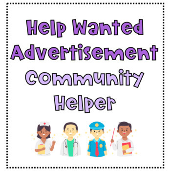 Preview of Help Wanted Advertisement - Community Helper