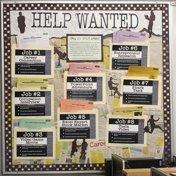 Preview of Help Wanted Bulletin Board