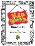 Help Wanted: Inquire Within  BUNDLE #3