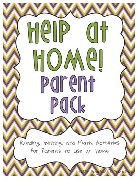Preview of Help at Home Parent Pack