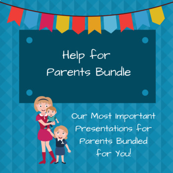 Preview of Help for Parents Bundle: Become the Expert!