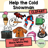 Sneezy The Snowman Clipart, Winter Book Companion Images