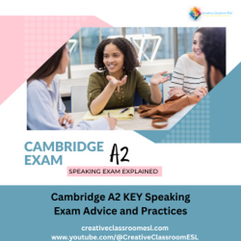 Preview of Help with Cambridge A2 KEY Exam - Speaking Exam Explained