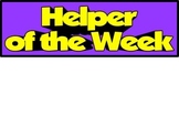 Helper of the Week