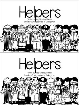 Preview of Helpers Emergent Reader!