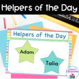 Helpers of the Day Classroom Management Display