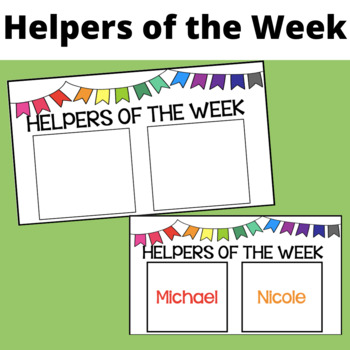 Preview of Helpers of the Week