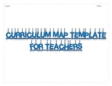 Helpful Curriculum Map Templates