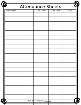 Helpful Emergency Substitute Sheets by Kelsey Duncan's TPT Store