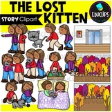 The Lost Kitten - Short Story Clip Art Set {Educlips Clipart}