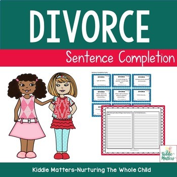 Preview of Divorce Sentence Completion Activity