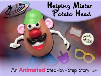 Build A Mr Potato and Mrs Potato Head and Accessories Dress up