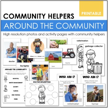 Preview of Helping Our Community: Community Helpers Unit