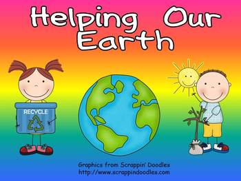 Preview of Helping Our Earth Shared Reading- Kindergarten- Earth Day
