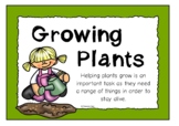 Helping Plants Grow Well Poster Set/Anchor Charts | What d