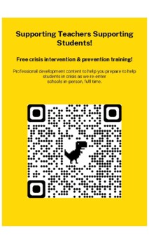 Preview of Helping Students in Crisis! FREE Professional Development