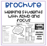 Helping Students Pay Attention: a brochure for parents and