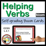 Helping Verbs BOOM Cards Digital Grammar Activity