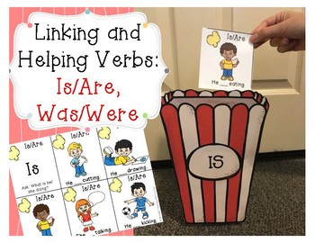 Preview of Linking & Helping Verbs - Is/Are, Was/Were