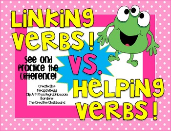 Preview of Helping Verbs vs. Linking Verbs What's the Difference?!