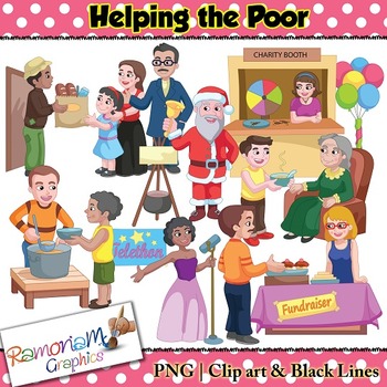 helping people in need clipart
