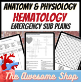 Blood Health Hematology Sub Plans Anatomy & Physiology Cro