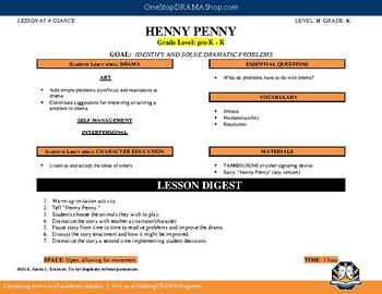 Preview of Henny Penny