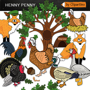 Download Henny Penny Clipart by Clipartino | Teachers Pay Teachers