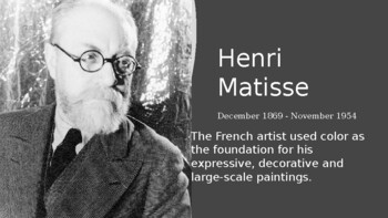 Preview of Henri Matisse