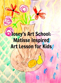Preview of Henri Matisse Art Lesson Flowers Vase of Amaryllis History Lesson