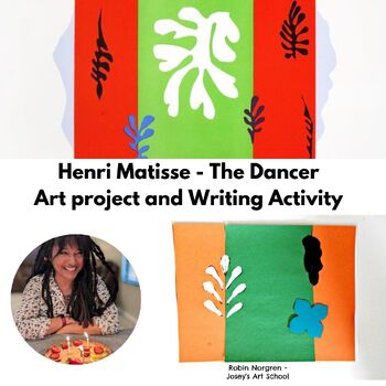 Preview of Henri Matisse Art Lessons The Dancer Grades K-3 History Lesson Biography