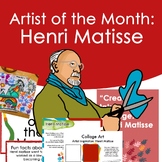 Henri Matisse Artist of the Month Bulletin Board Display a