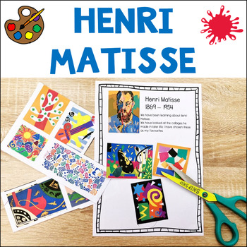 Preview of Henri Matisse | Henry Matisse Cut Outs | Art History