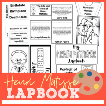 Preview of Henri Matisse Lapbook