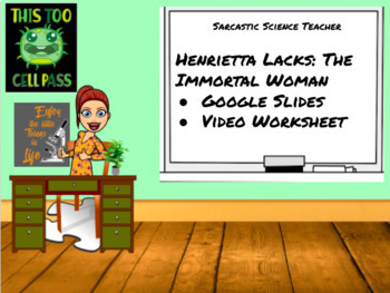 Preview of Henrietta Lacks Slides and Video Questions