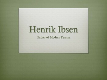 Preview of Henrik Ibsen and His Plays